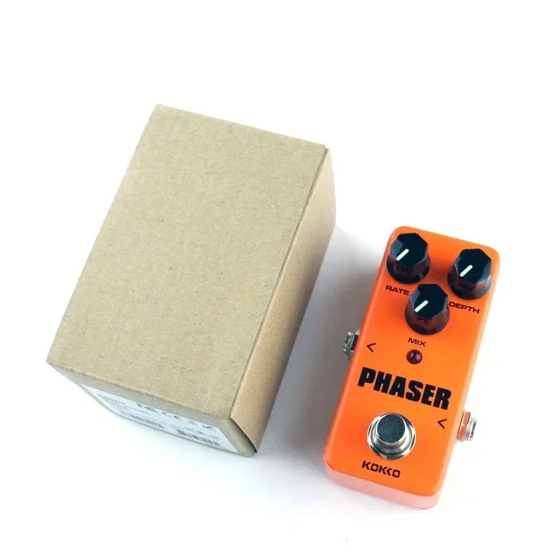 KOKKO FPH2 Vintage Phaser Electric Guitar Effect Pedal with True Bypass Phase Pedal MINI Guitarra Effect Strings  Accessories