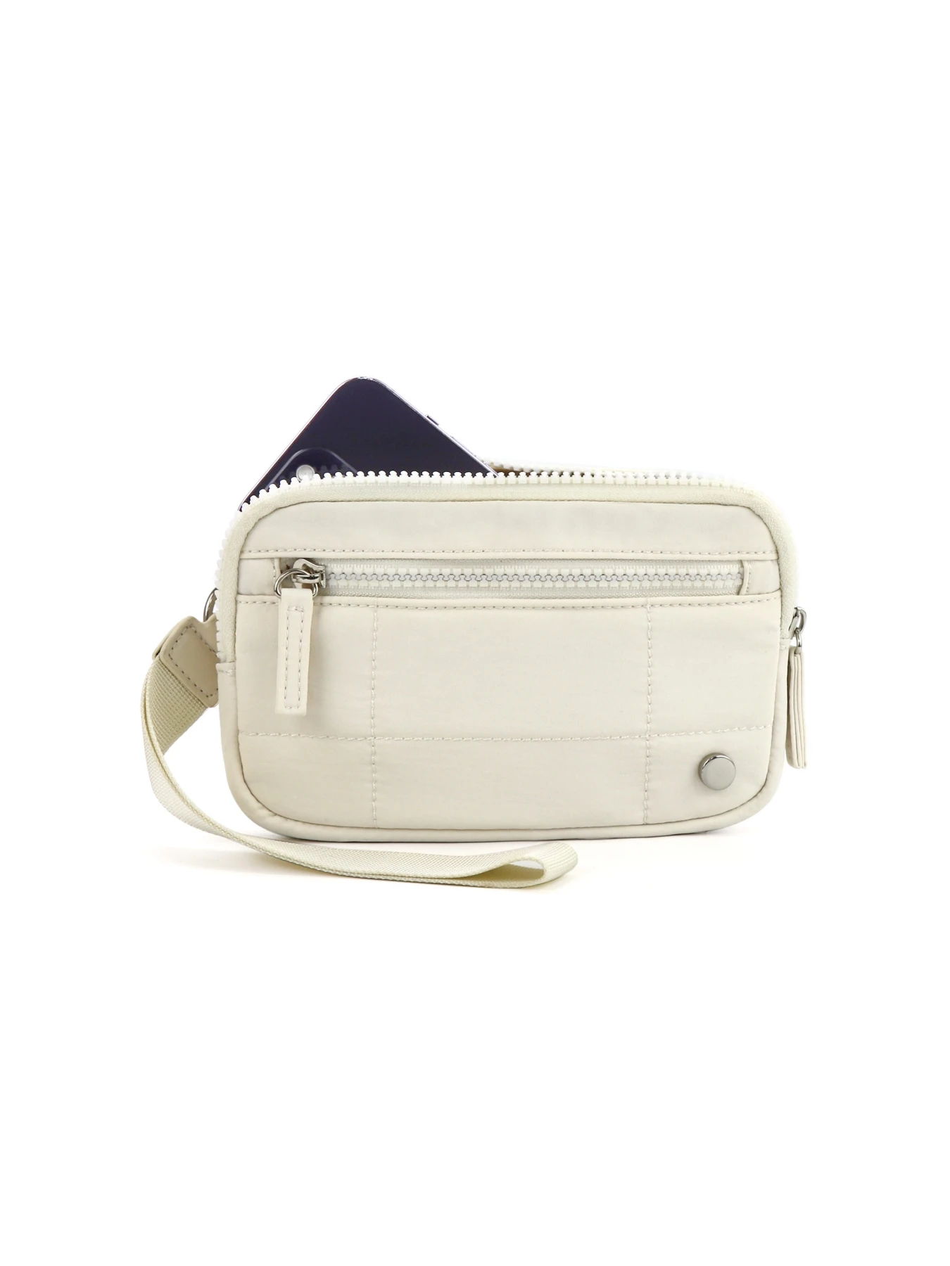 Ladies Coin Purse Portable Transparent Card Holder Nylon Bank Card Wrist Bag Coin Storage Bag