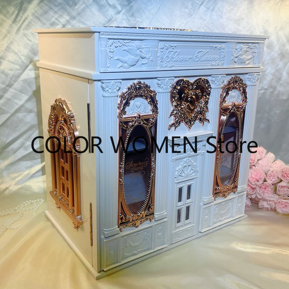 Flower Knows Strawberry Cupid Allin Large Gift Box Products Storage Cabinet Cosmetics Storage Box Without Makeup