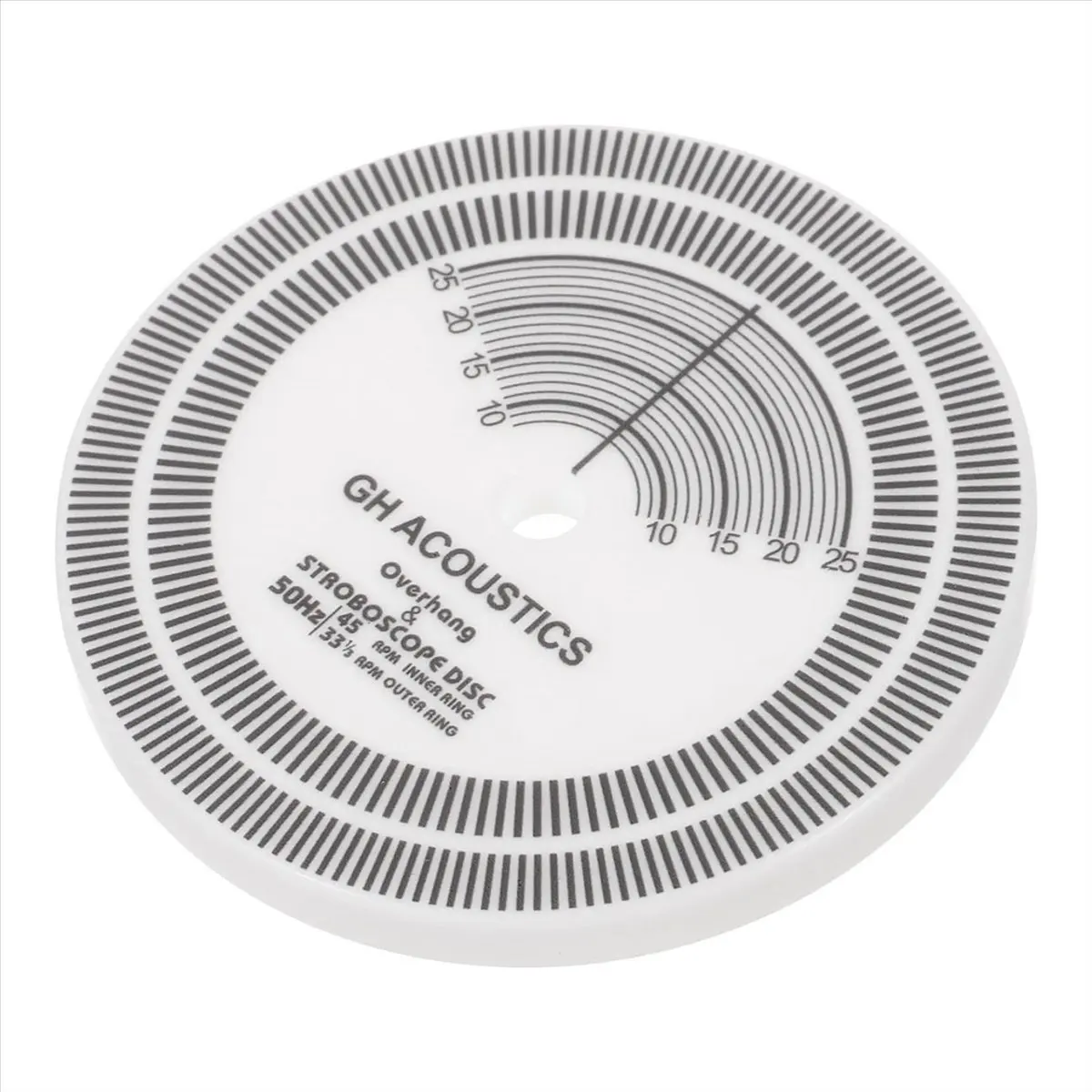 Y444A HOT  Reliable Turntables Strobe Disc Stroboscope Mat Tests Rotational Speed Detection Vinyl Recording Speed Measuring Disc