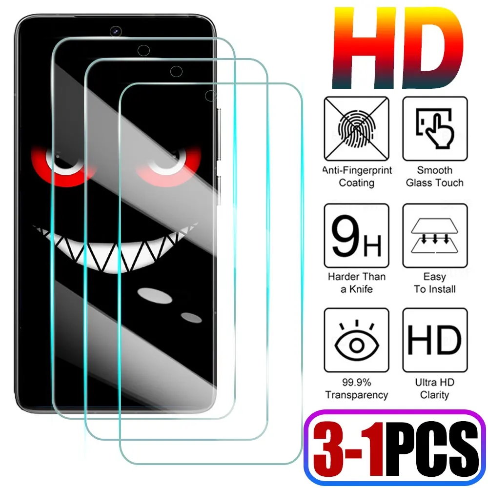 3-1 pièces verre trempé pour Xiaomi Redmi 8 9 9A 10 4G 10X 10C Pro protecteur d'écran pour Redmi 12C 13R 13C 5G 14C Turbo 3 4 A3 Film