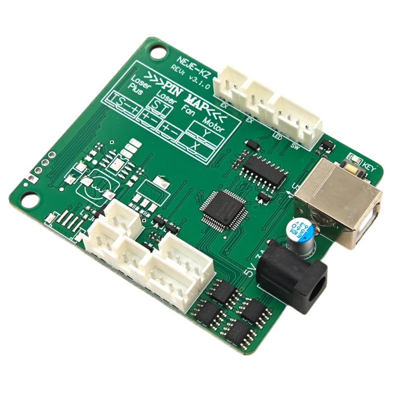¡CALIENTE! NEJE DK-8-KZ reemplaza la placa base adecuada para la máquina DK-8-KZ 1000mw 1500mw 2000mw 3000mw