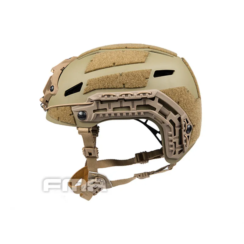 Casco balístico táctico Caiman FMA con riel cubierta NVG, gorros de caza ajustables espaciales, casco táctico de Paintball 1307B