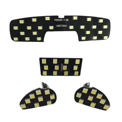 1/3Pcs Car Dedicated Reading Light Interior Light Dome Lamp Map Light Roof For Ford Ecosport /Focus 2 MK2 2007-2015 1.8L 2.0L