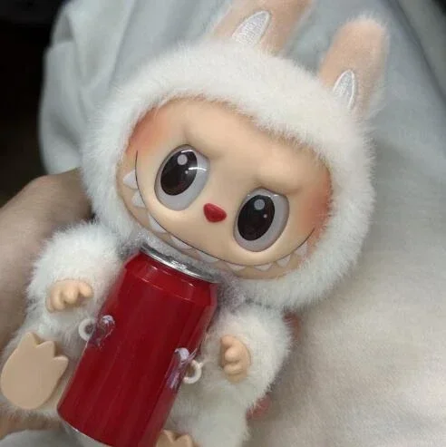 هدية شخصية من سلسلة POPMART Rabub Coca & Cola المصنوعة من الفينيل على شكل صندوق أعمى