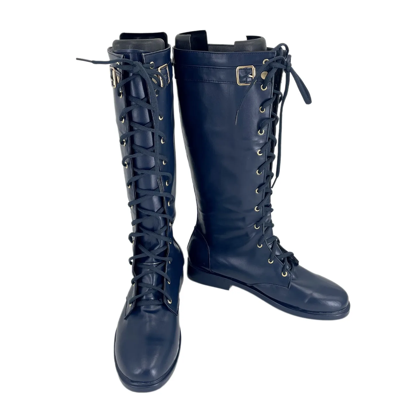 Asagiri Suou أحذية كوسبلاي للهالوين كرنفال أحذية PU أحذية أنيمي إكسسوارات لعبة الأرشيف الأزرق كوسبلاي الدعائم مصنوعة حسب الطلب