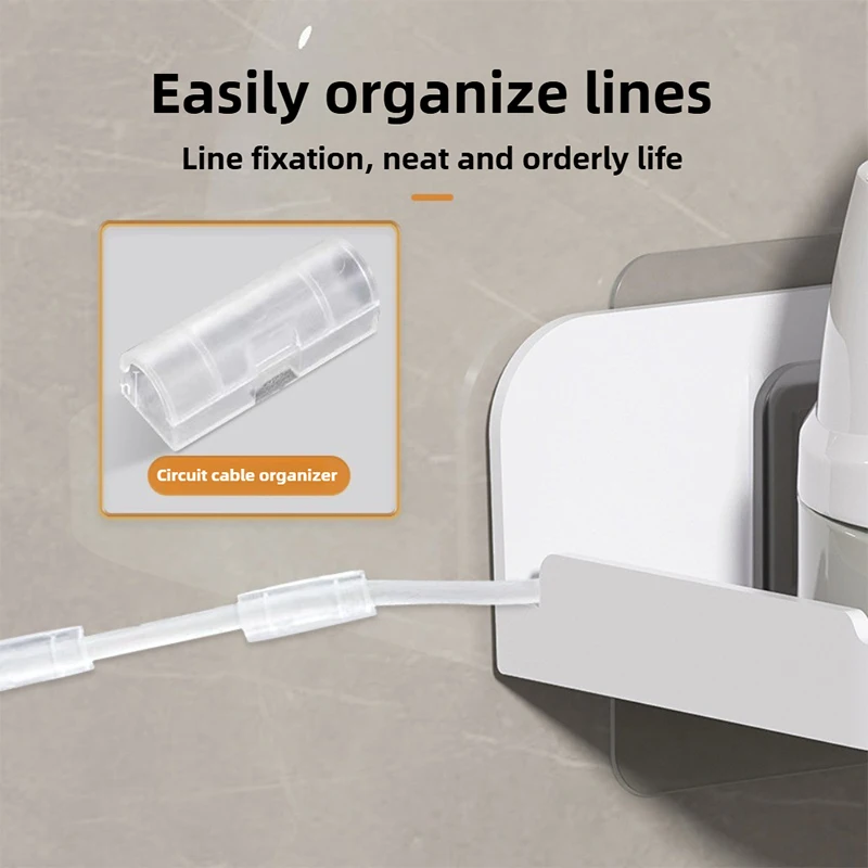 

Wall Mounted Stand For Security Camera Mini Speaker Self Adhesive Punch-Free Security Surveillances Camera Holder