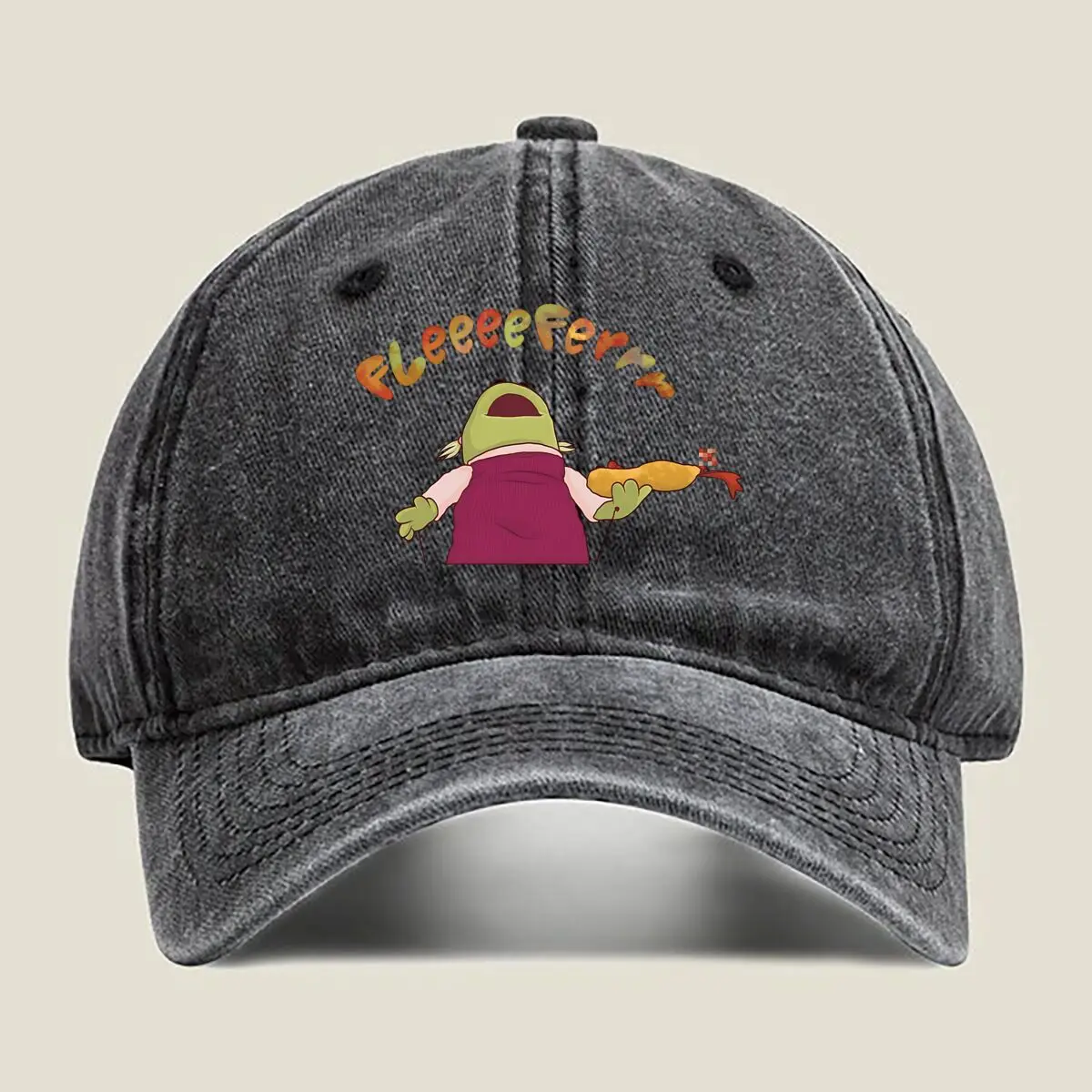 

Fleeferr Muppet Fleeferr Muppet humor - art Washed Baseball Cap