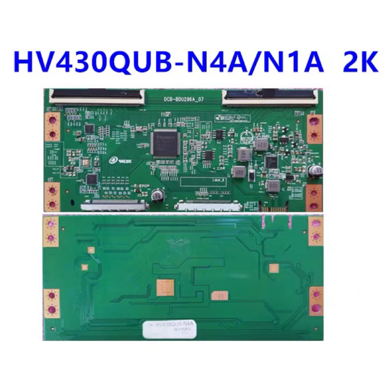 Newly upgraded DCB-BDU296A-07 logic board HV430QUB-N4A  HV430QUB-N1A 2K 4K