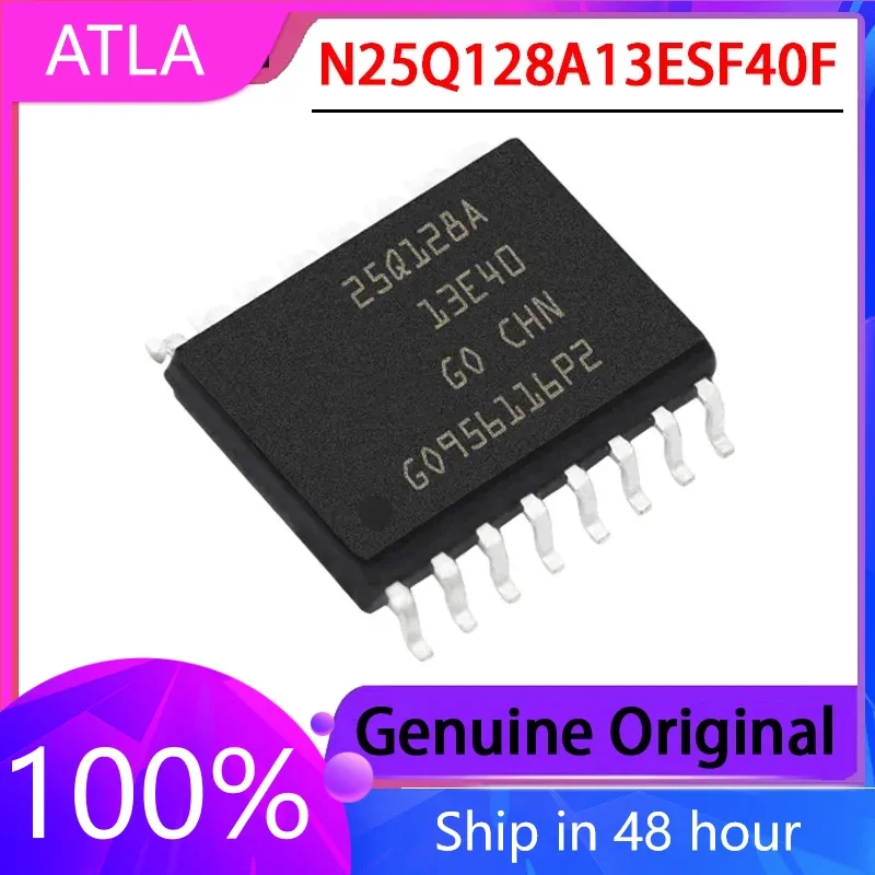 1PCS Genuine N25Q128A13ESF40F Screen Printed 25Q128A SOP16 Memory Chip