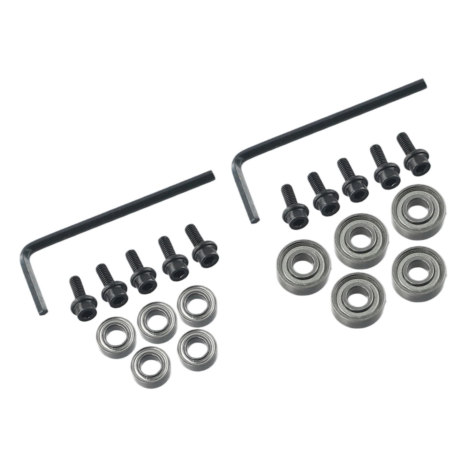 10 Pcs Router Bits Top Mounted Ball Bearings Guide Wood Milling Cutter Carpentry Tools Accessories For Router Bit Bearing Repair