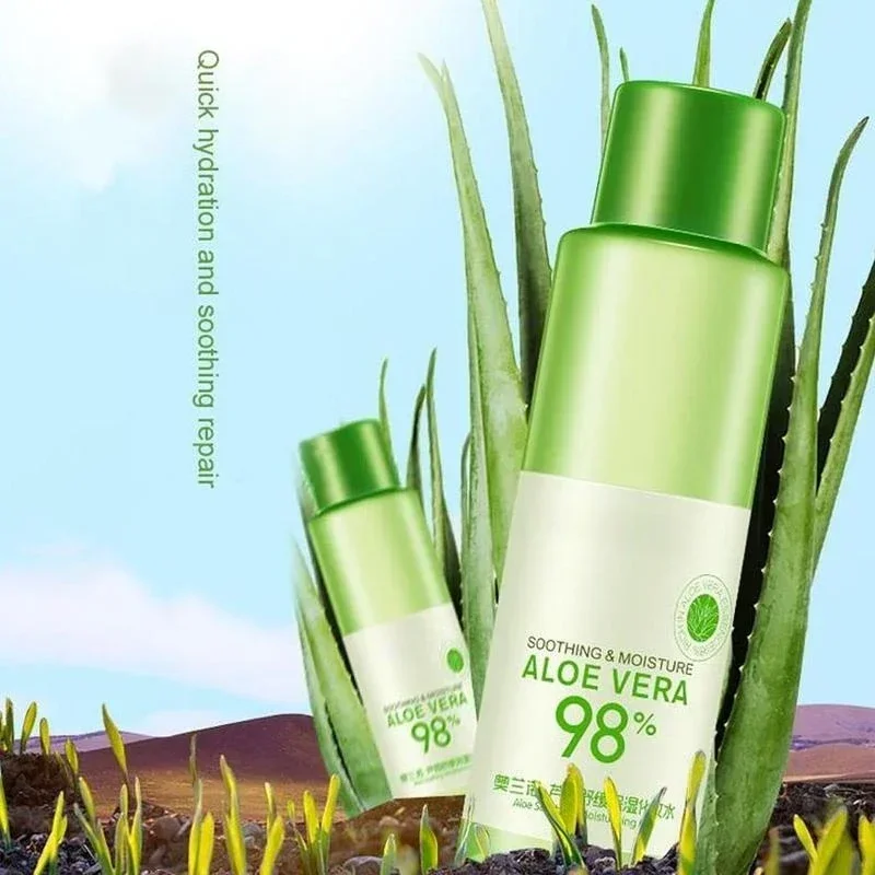 120ml Aloe Vera Face Toner  Tonic Hydration Skin Care  Pore Minimizer Oil Control Makeup Water Toner Soothing Moisture