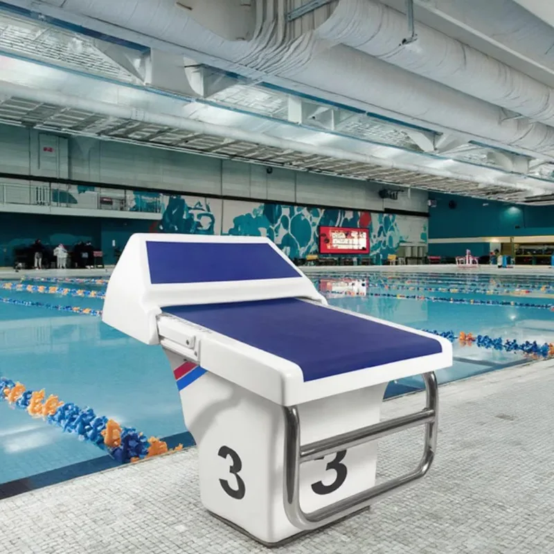 Athletic swimming pool training equipment - starting platform for swimming pool accessories