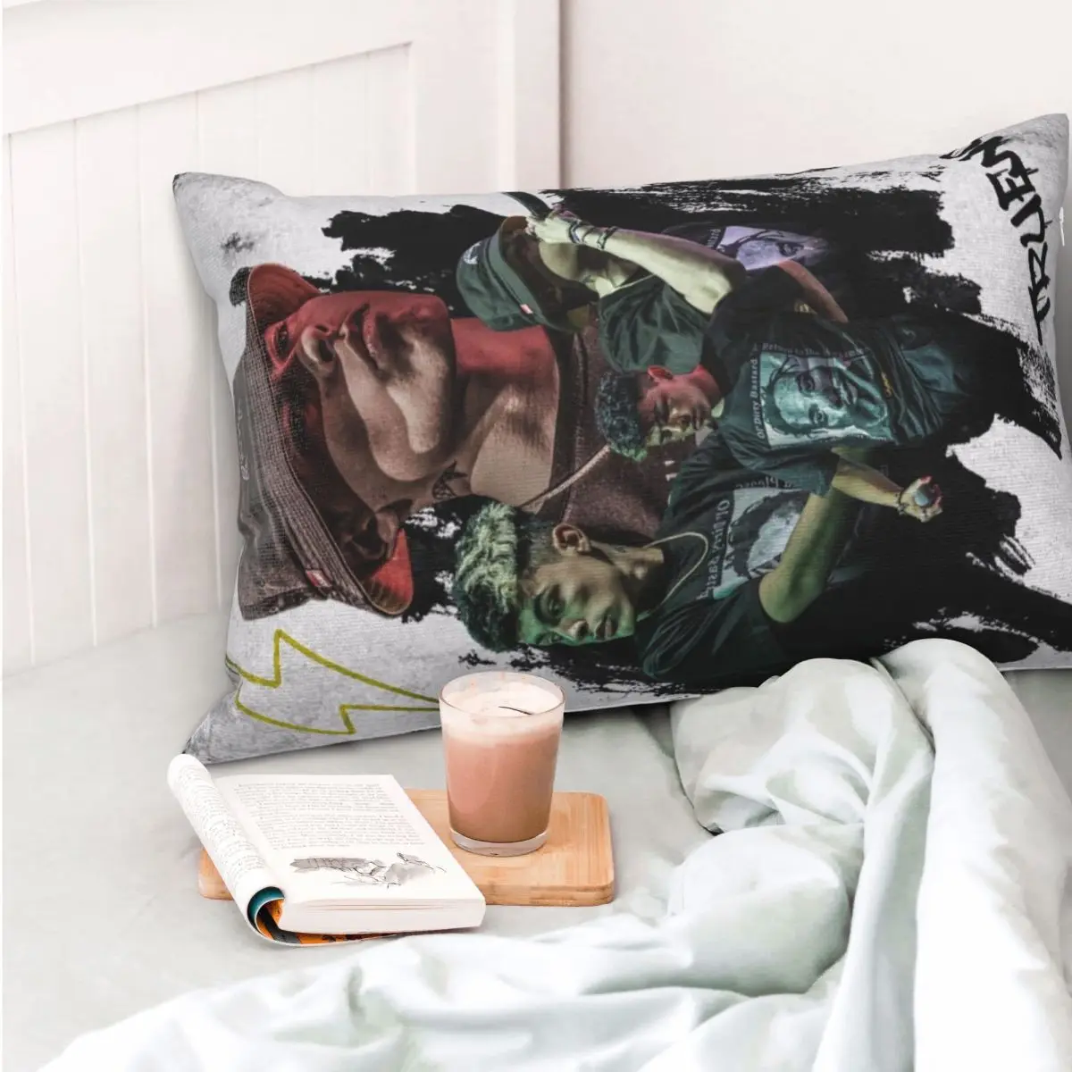 Funny Trueno Hip Hop Rapper Rectangle Pillowcase Cushion Cover Decor Bedroom Bed Home Comfort Throw Pillow