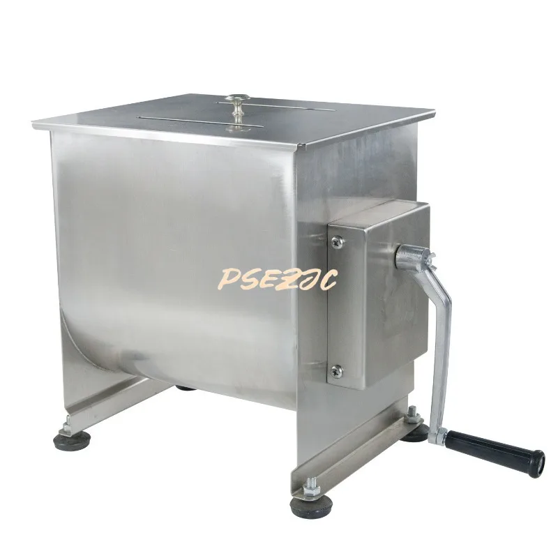 Household Stainless Steel Single Roll Mixer Cooking Machine Filling Machine Small Manual Mixing Tool