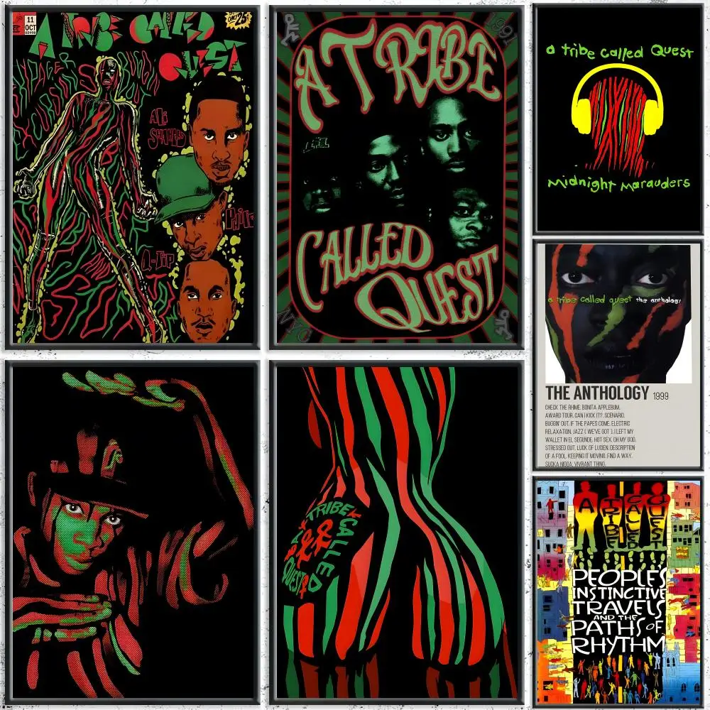 Band A Tribe Called Quest Album Painting Calligraphy HD Canvas Poster Crease Free Waterproof All Space Wall Decor