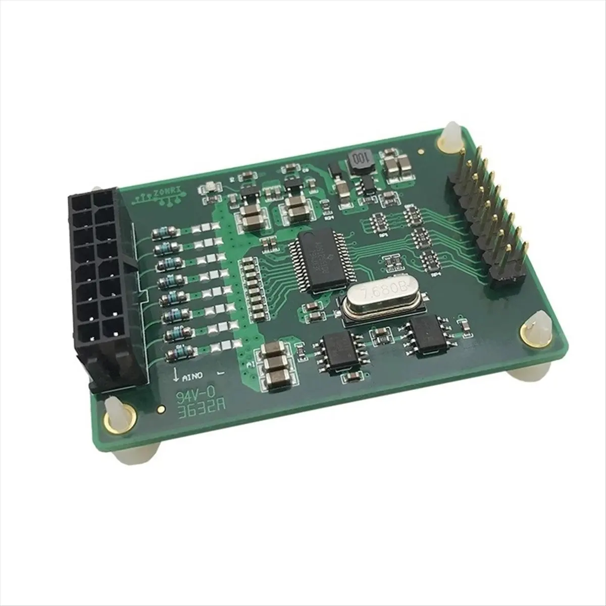 ★♠♥Y708A Hot Sale-ADS1256 Module Data Acquisition Sampling Development Board 24bit ADC Single-Ended Differential Inputs