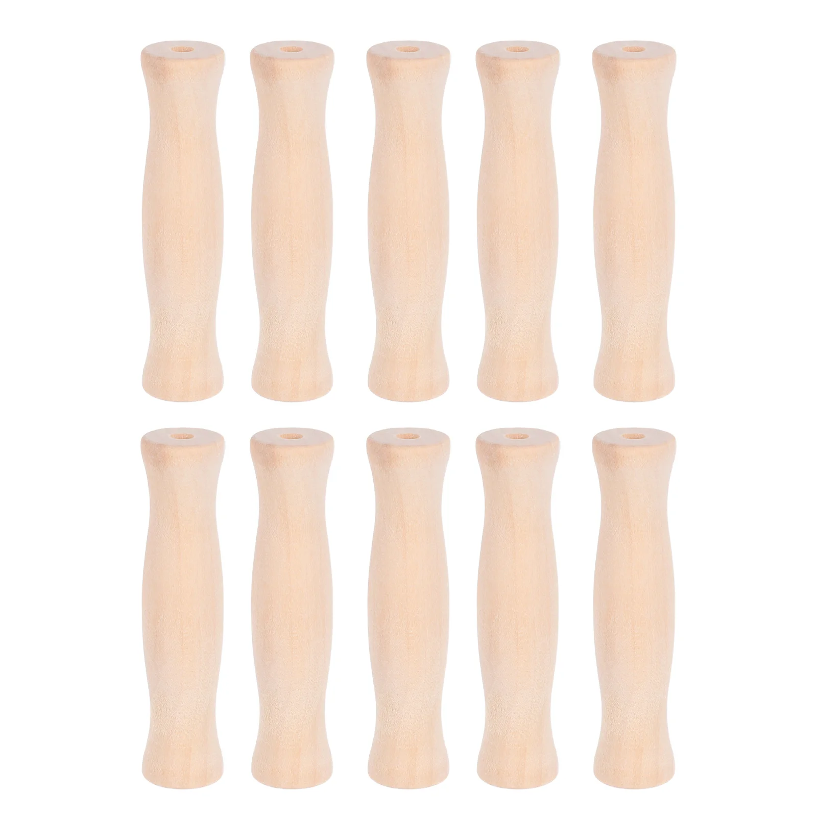 

10pcs Water Bucket Handle Replacement Wooden Grip For Pail Ergonomic Gallon Paint Bucket Grip Industrial Storage