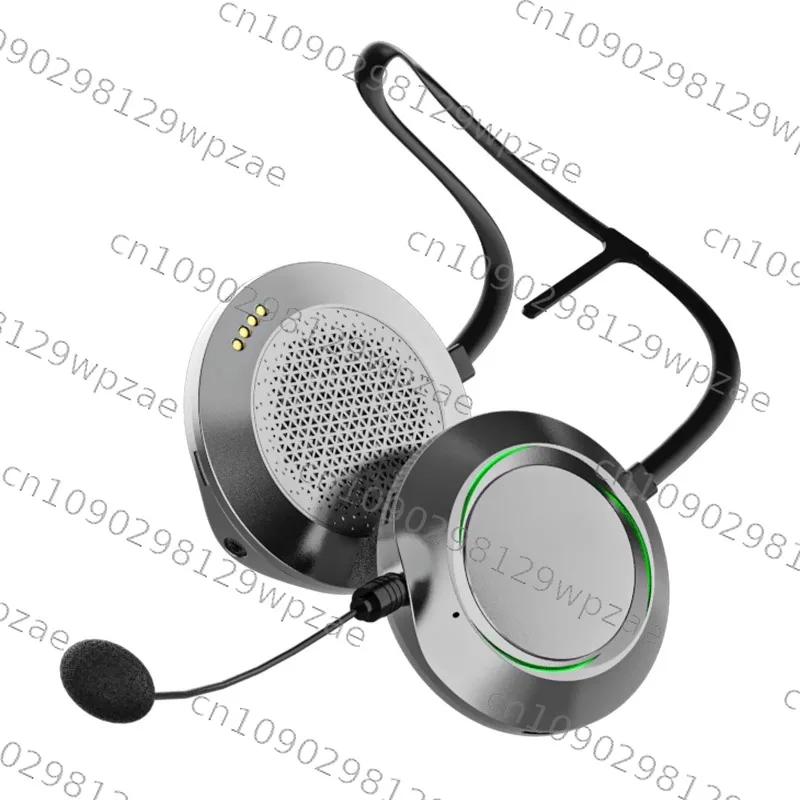 Full Duplex Wireless Ski Helmet Intercom, 4-Way Bluetooth Headset for Snow Sports with 700m Range