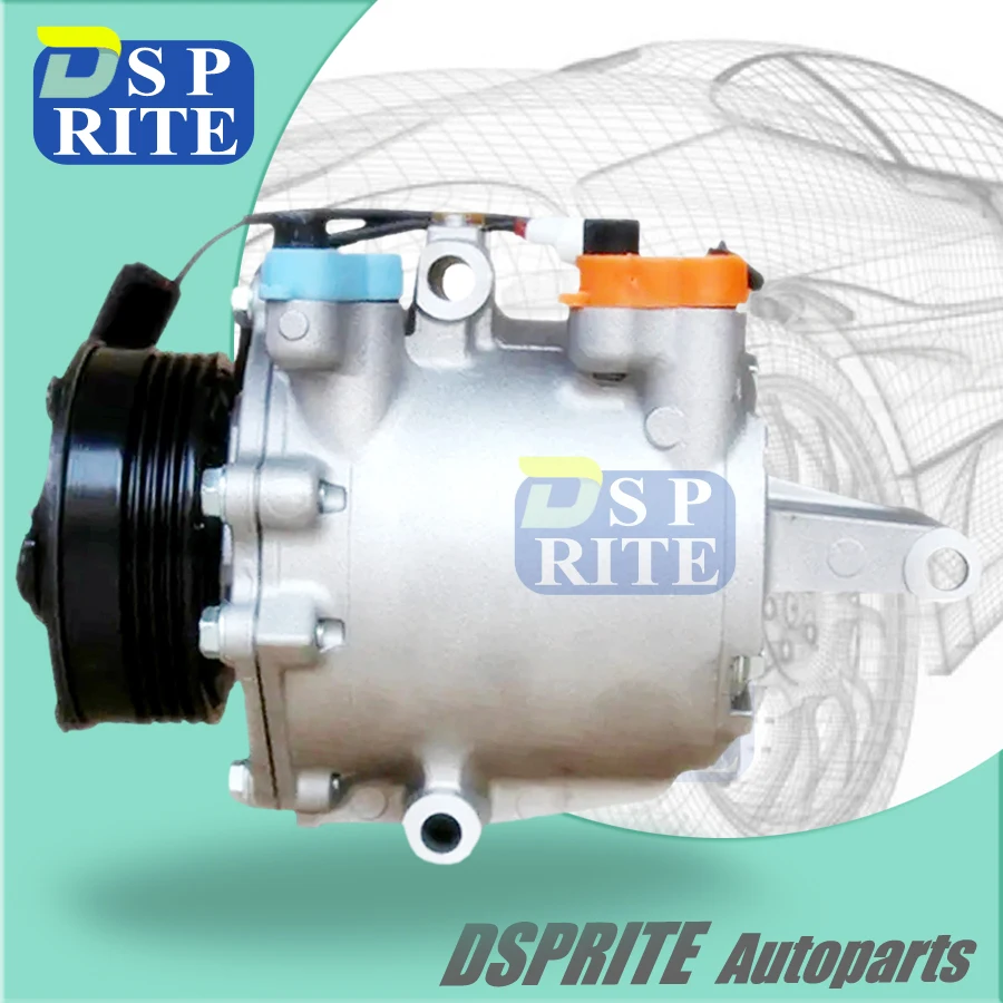 

Компрессор кондиционера переменного тока MTK224 для Mitsubishi COLT VI PLUS VII MSC60CA 7813A138 MR 568860 МН 164472 AKC200A080A MR7813A138