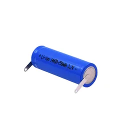 3.7V 14430 lithium battery rechargeable battery 3.7V shaver battery suitable for shaver PT730 735 720 724