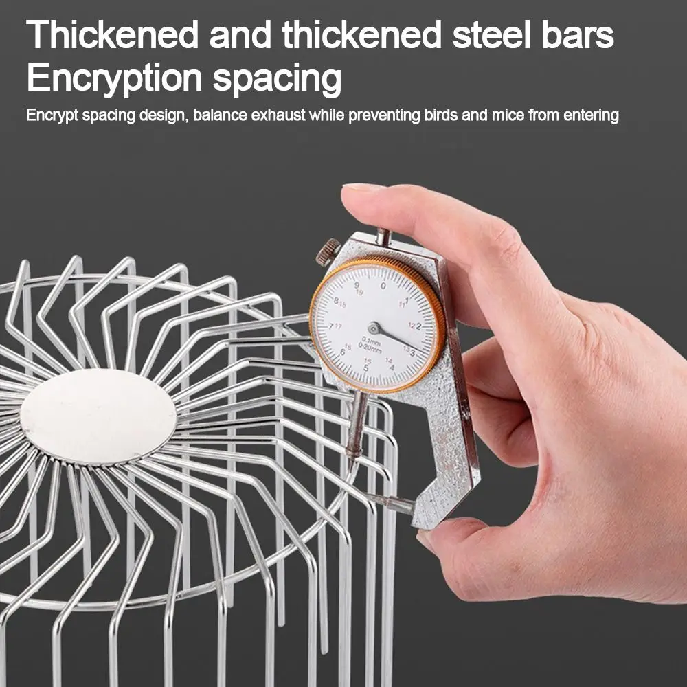 Stainless Steel Roof Floor Drain Leaf Debris Trap Anti-blocking Gutter Guard Downpipe Strainer Rain Pipe Cap