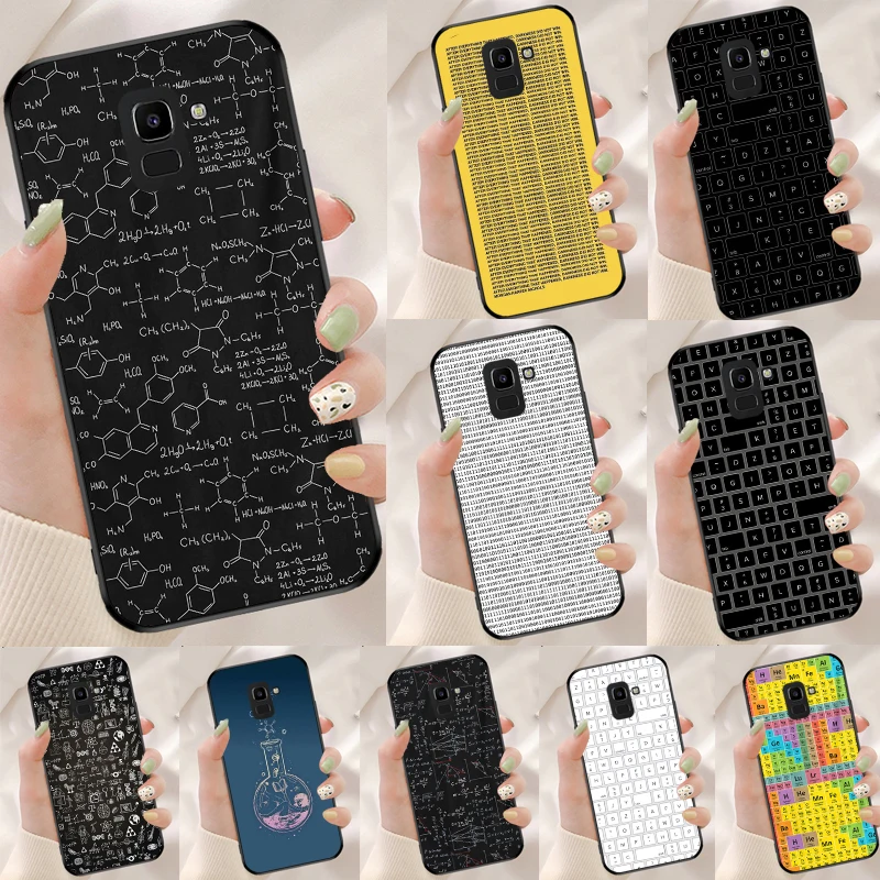 Chemistry Formula Keyboard For Samsung Galaxy M21 M31 M11 M13 M33 M53 M16 M06 M12 M14 M15 M35 M55 M34 M54 M32 M52 Case