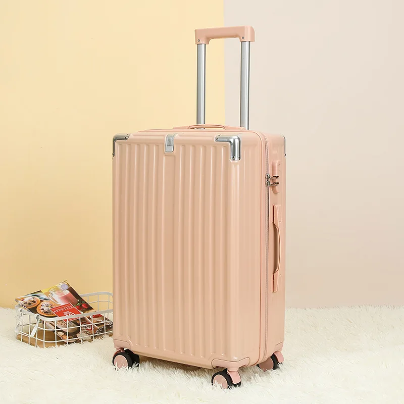 

(18) Small silent universal wheel luggage, durable and trolley password suitcase