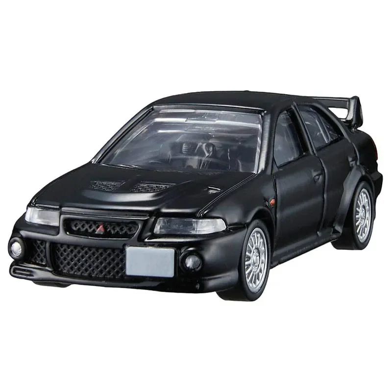 Takara Tomy Tomica Transporter Mitsubishi Lancer Evolution VI GSR Cars Alloy Motor Vehicle Diecast Metal Model Kids Toys Boys