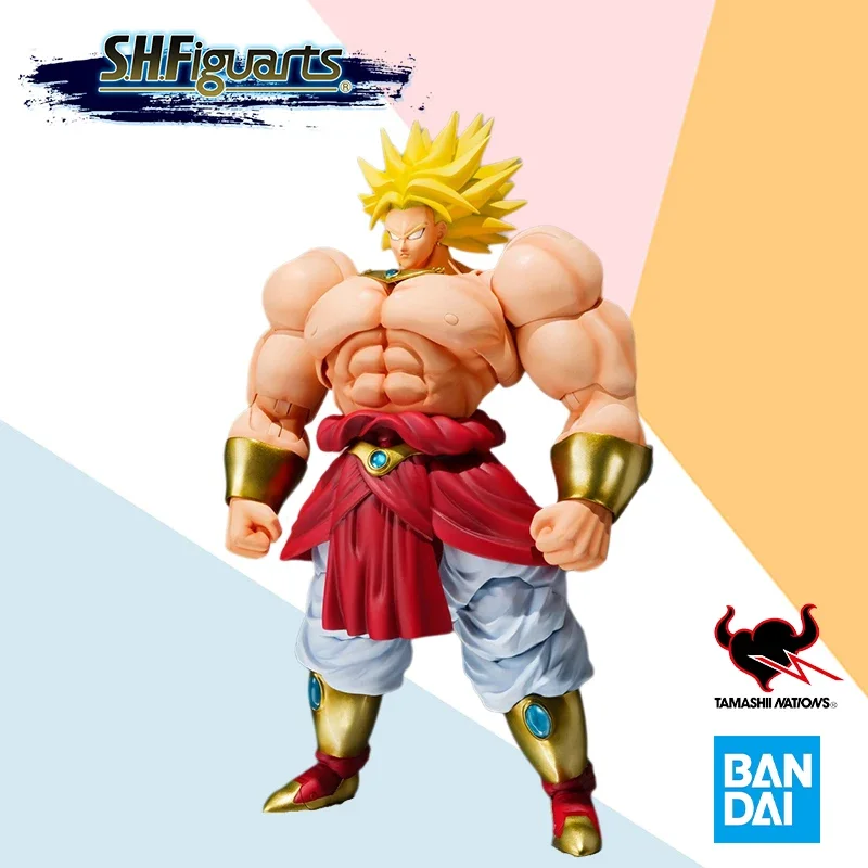 

В наличии Bandai SHF S.H.Figuarts Dragon Ball BROLY 40th Edition, полный набор фигурок из аниме, оригинальная игрушка, подарки для детей