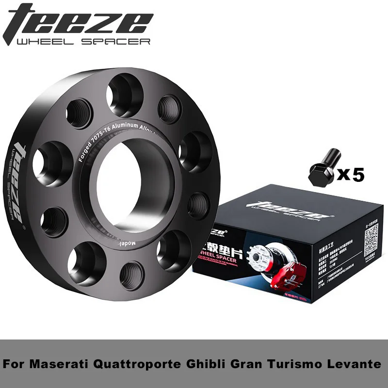 

Wheel Spacer PCD 5x114.3 CB 67.1mm M14x1.5 For Maserati Quattroporte Ghibli Gran Turismo Levante GranCabrio 1 Piece