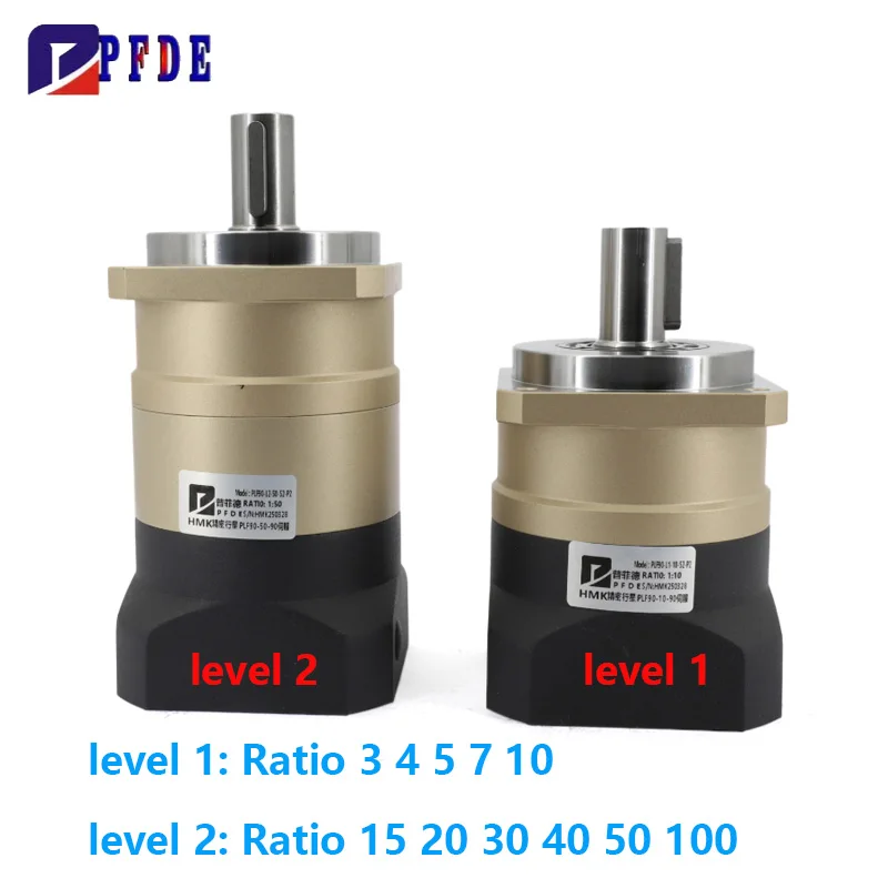 High Precision Helical Planetary Reduction Motor 6 arcmin Gearbox suit for 80t Servo Motor Input Hole 19mm Output Shaft 22mm