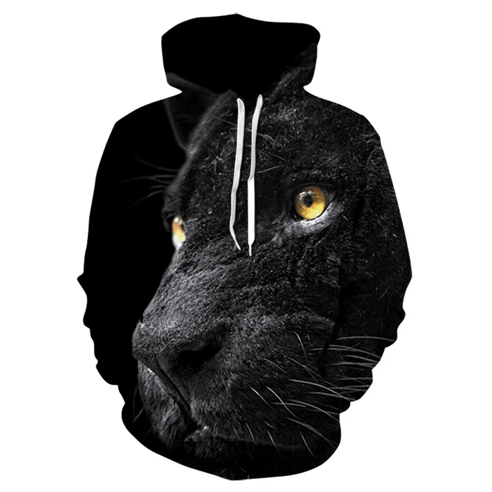 

New Animal Lion face 3D print hoodie for men fashion Autumn winter sweatshirt casual sports suit hoodie outerwear oversized Tops