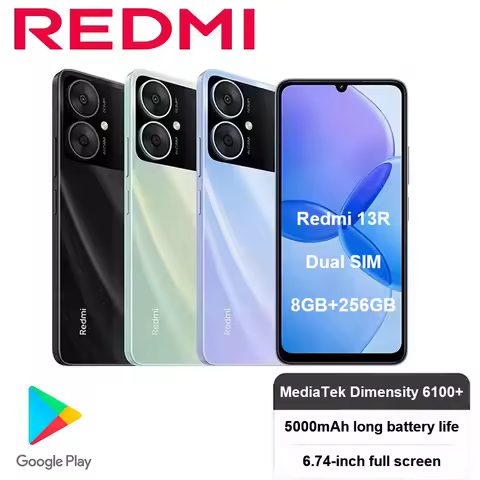 NEW Redmi13R International Version 8GB+256GB Expan...