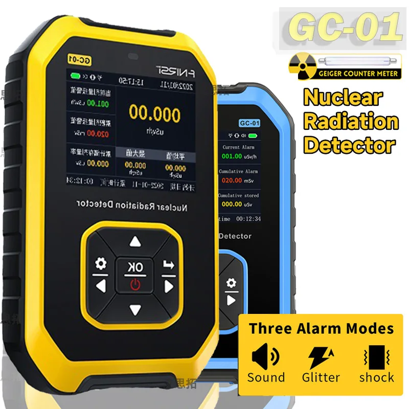 

Car Nuclear Radiation Detector Diagnostic Tools GC-01 Geiger Counter Detector Marble Radioactivity Tester Personal Dosimeter