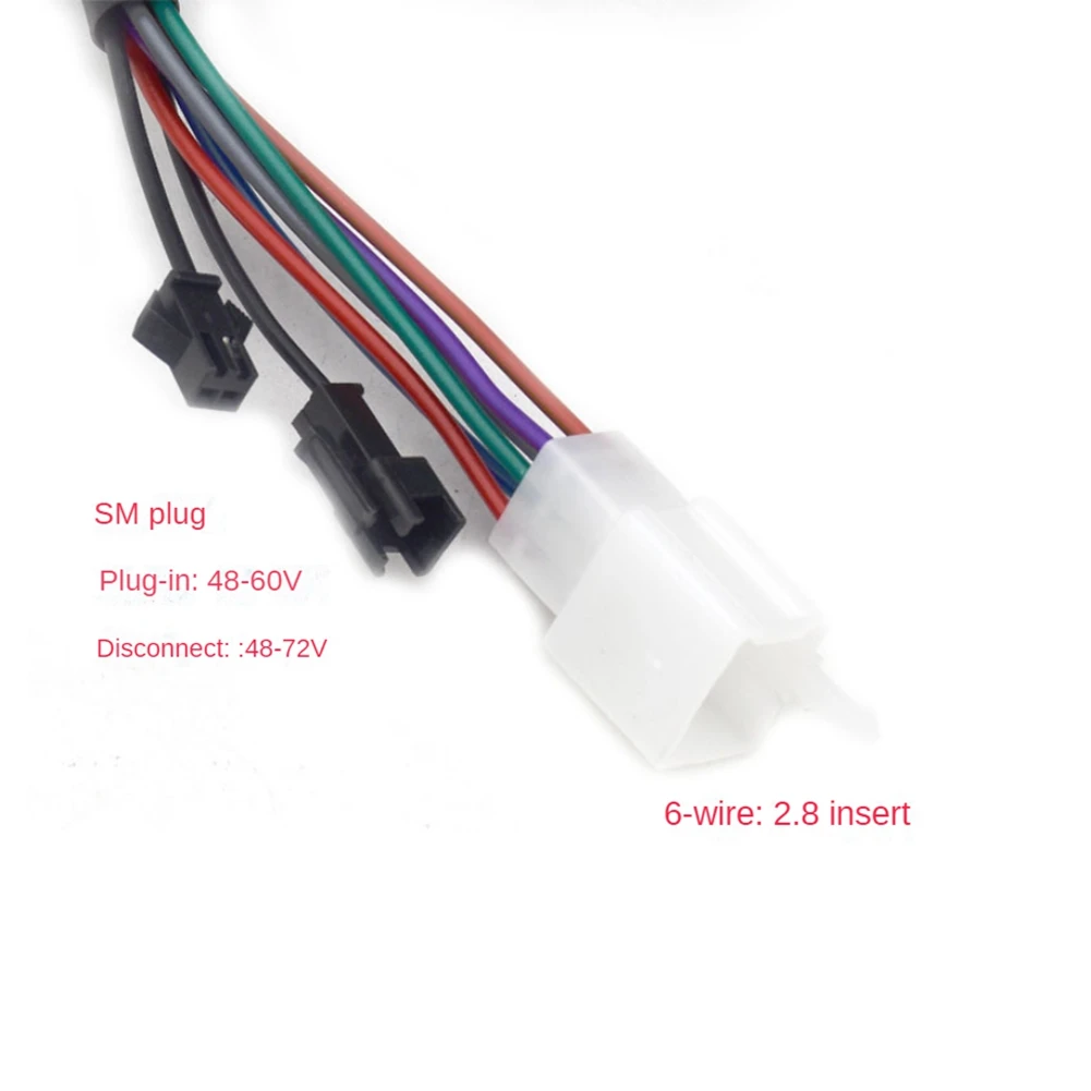 전기 삼륜차 LCD 디스플레이 표시기 속도계 계기판 전원 속도 배터리, 글로벌, 48-72V