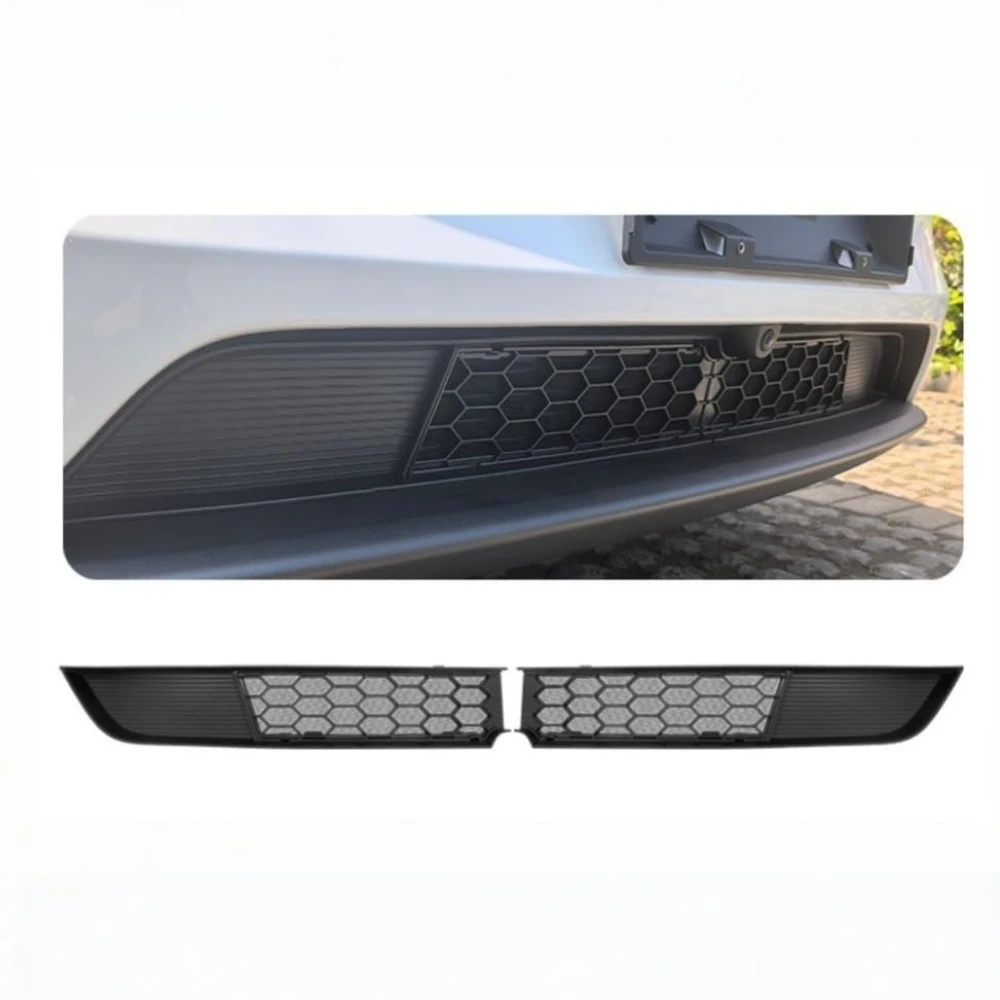 

For Tesla Model Y Juniper 2025-2026 Launch Car Accessories Front Grill Mesh Grille Grid Inserts Air Inlet Vent Grille Cover