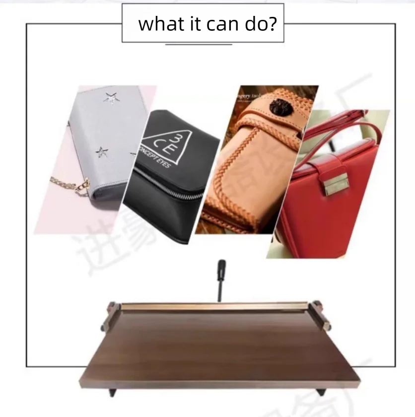 35cm Manual Leather Folding Machine PU Leather Edge Folder