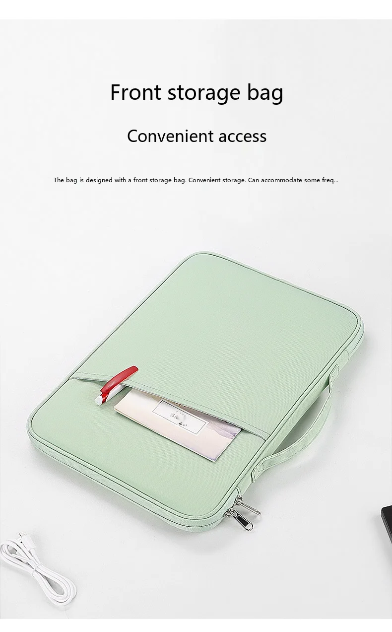 Tablet-Schutzhülle 10,8-13 Zoll Tragbare Tasche für iPad Tablet mit Weichem Futter – Detail 7
