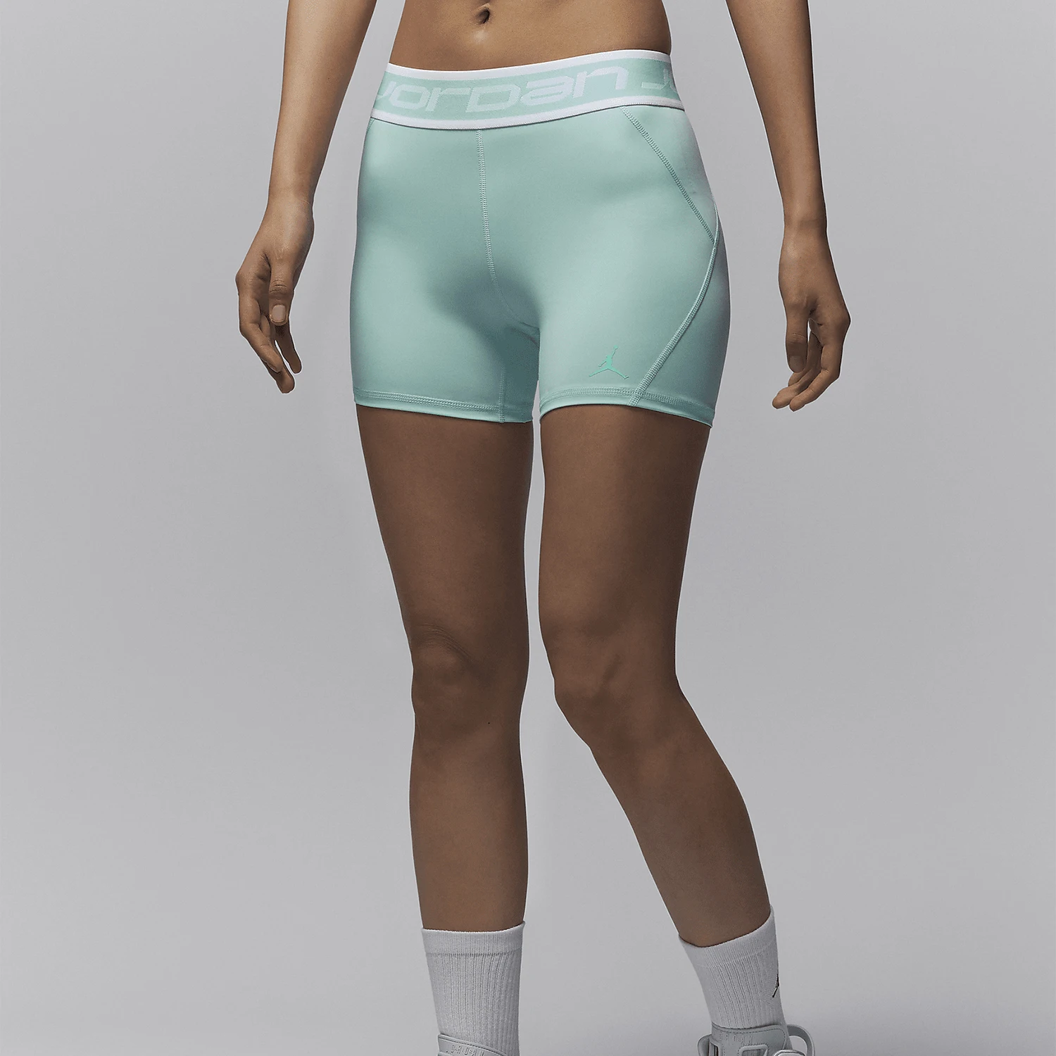 

Nike Genuine Jordan Women's Tight Moisture wicking Training Shorts FB4624-368
