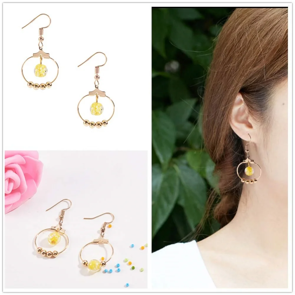 30Pcs/Lot Metal Iron 25/30/35/40mm Hoop Earrings Big Circle Ear Wire Earring Hooks Connector For Jewelry Making DIY Earrings