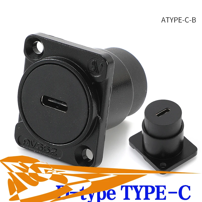 

1 -10 PCS Metal Socket Module D Type USB 3.0 2.0 Type-C Network CAT6 CAT6A HDMI 2.0 Extension Cable Connectors Panel Mounting