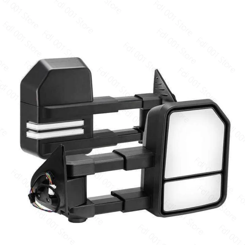 For Ford Ranger Wildtrak Foldable Mirror Electric with Water Light