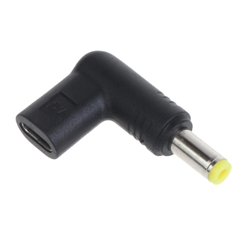 90 도 타입 C USB C 암에서 DC 3.5x. 35/4. x 1.7/5.5x2.1mm 수 전원 충전 어댑터 커넥터, 스피커