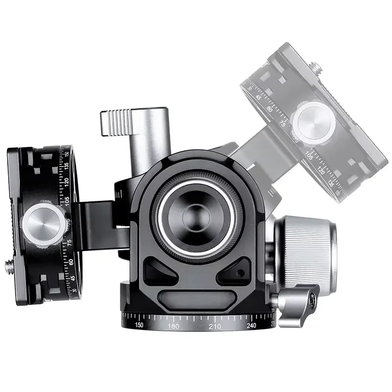 Leofoto G4 3D Gear Gimbal Head Tripod Head for DSLR Camera Macro Panoramic Architectural Photography