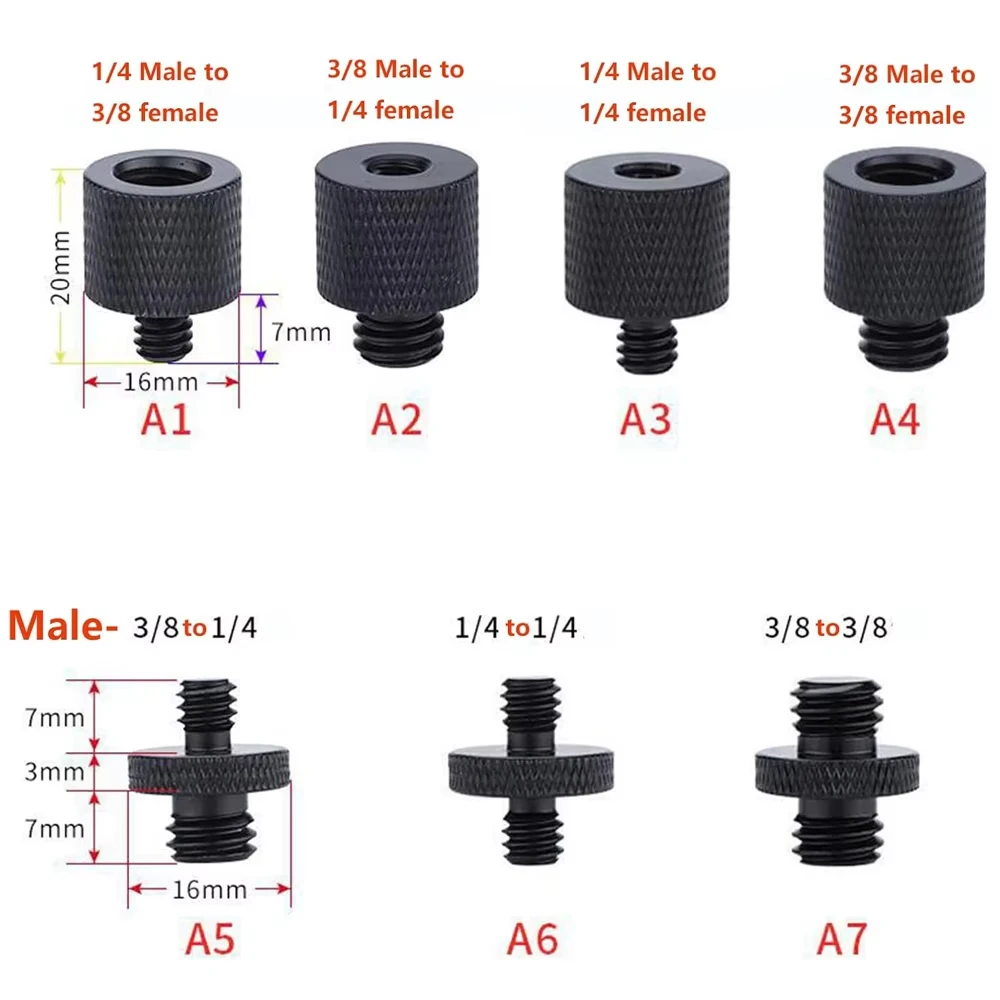 Camera Tripod Adapter 1/4\