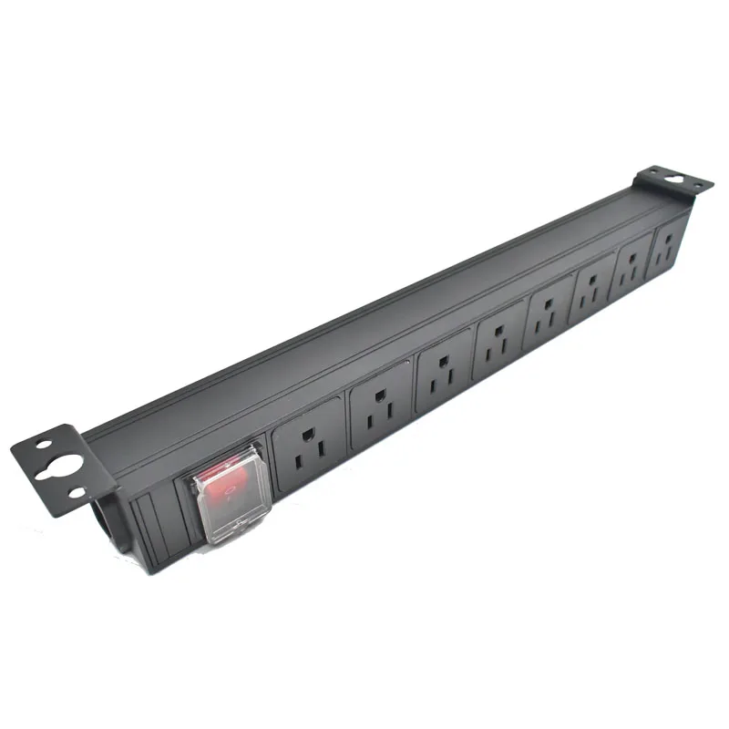 C14 port PDU Power Strip Distribution Unit 1-11 US Hidden SOCKET