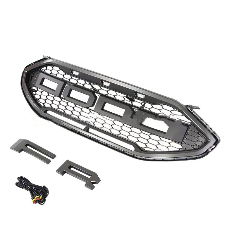 2019 2020 Edge Mesh Grills Fit For Edge 2021 Front Bumper Cover Abs Racing Grille Grill Auto Accessories Parts