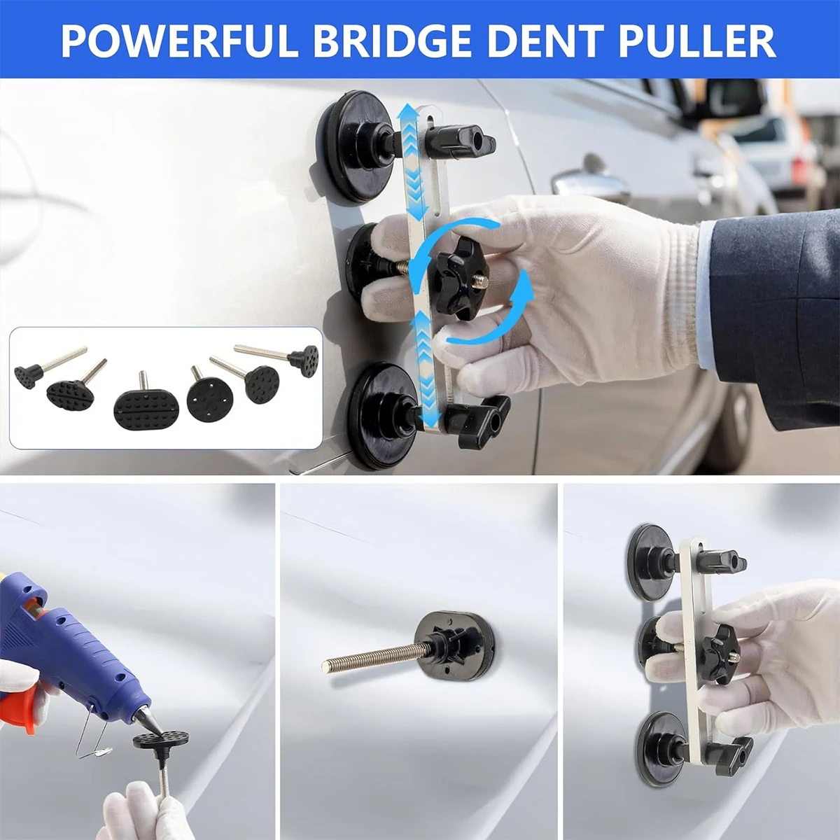 Dent Repair Kit Car Puller Tools Workshop Pdr Paintless For Automotive Desolladura Machine Panel Beating Auto Body Special Tool view 5