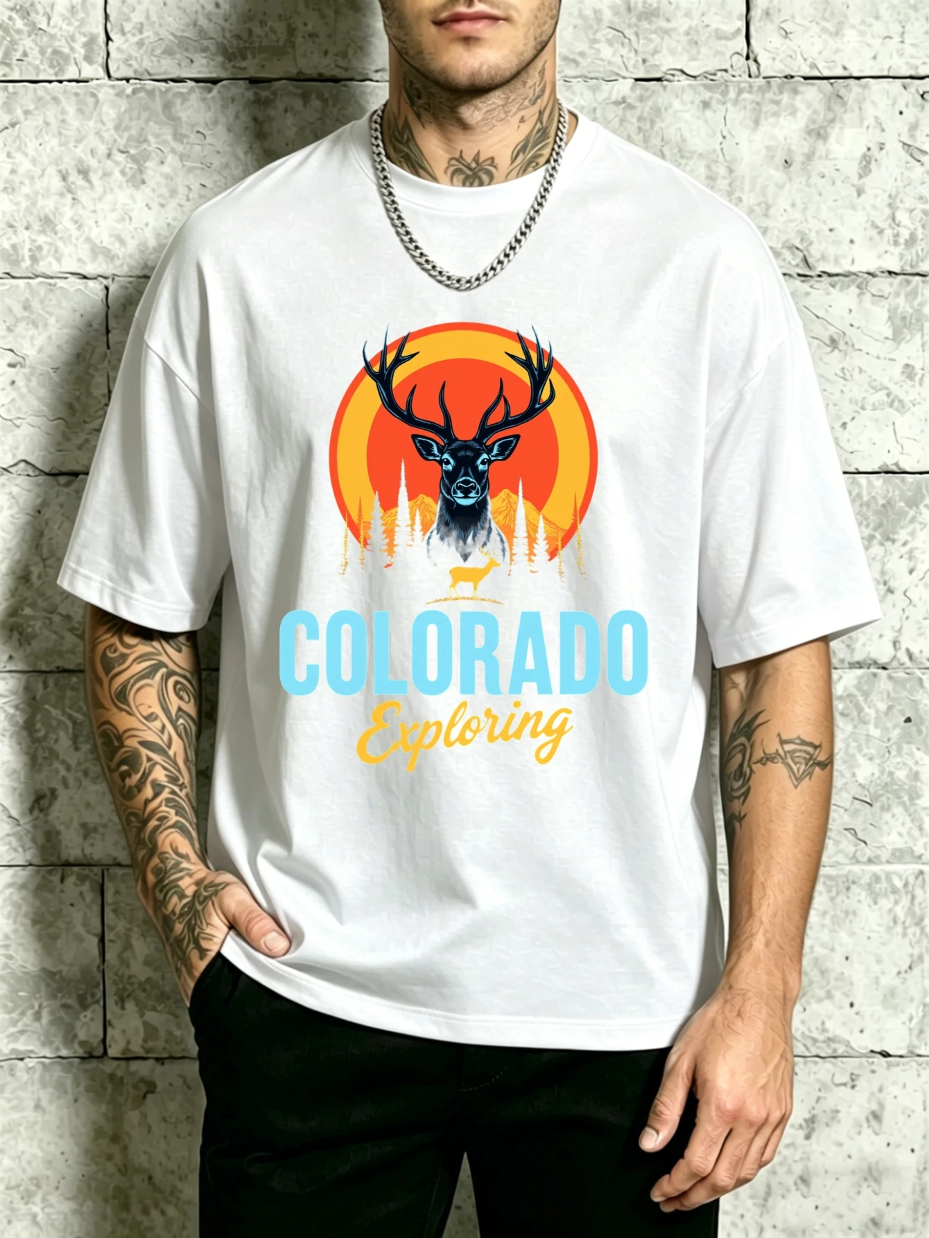 T-shirt à col rond pour homme, - Outdoor Adventure Holidays avis et prix